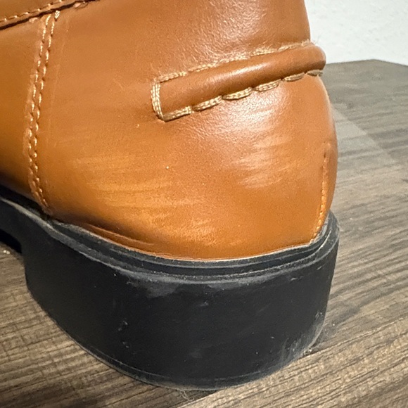 Torrid Brown Leather Loafers - Picture 9 of 10